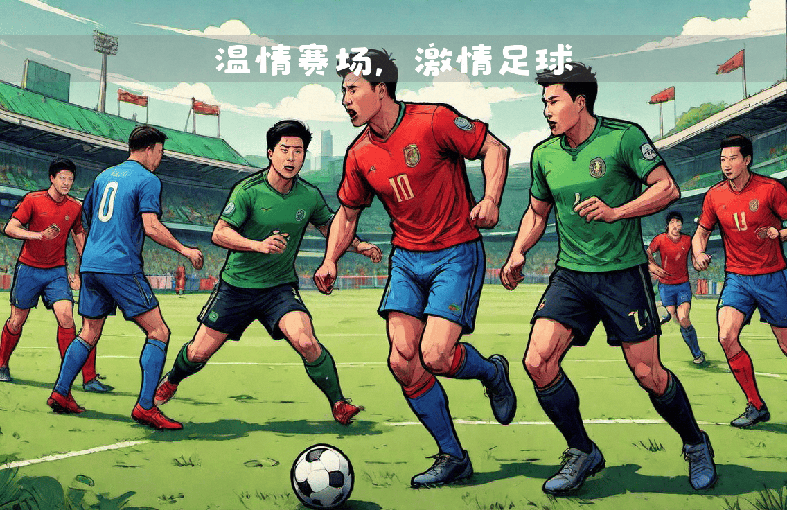 足球比赛中惊险一幕，全场观众沸腾