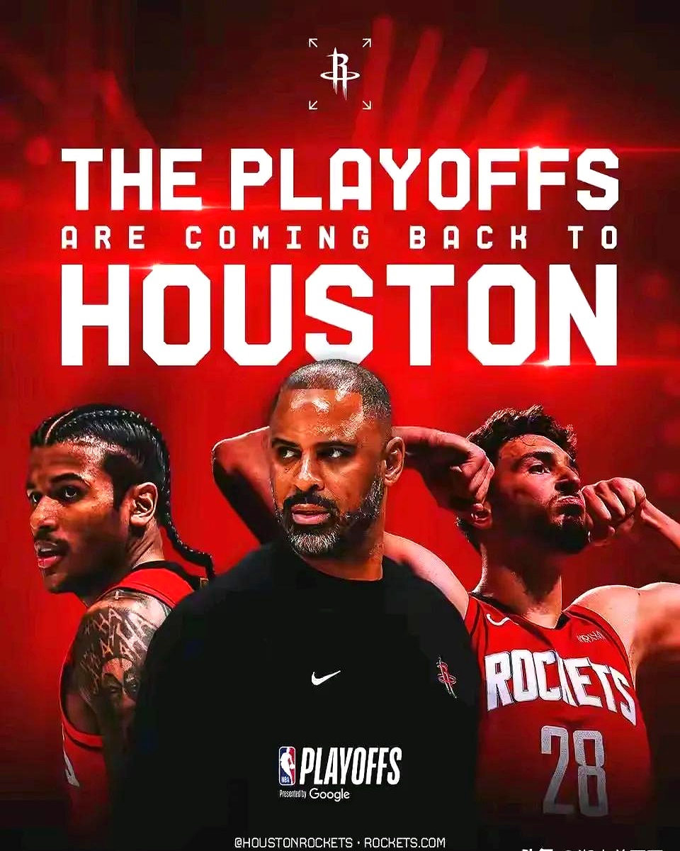 火箭队主场大胜猛龙队，成功晋级